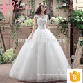 Vestido de novia de la venta al por mayor barato de la fábrica de Guangzhou Vestido nupcial de lujo 2017